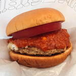 モスバーガー - 料理写真:...「モスバーガー（343円）」、ミートソース+トマト☆彡