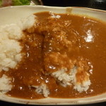 長者町ダイニング FUZZ - キーマカレーライス（800円）