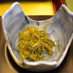 青山やまと - 朝食　昆布たらこ和え