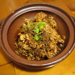 広州市場 - よだれ鶏（480円）タレにからめて食べると美味しいよ！