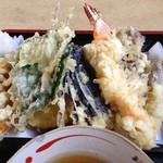 そば勝 - 衣サック中しっとり天婦羅