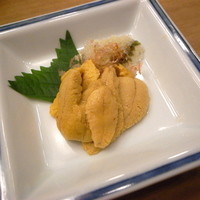 寿司 もり田 - 紫雲丹、子持ち昆布
