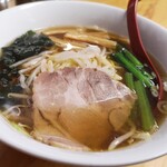 幸楽 - ラーメン(細麺)　￥470