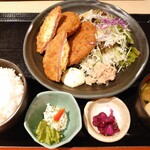 釣船茶屋 ざうお - ランチ_フライ定食