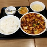 Fukuryuu - 麻婆豆腐定食690円（税抜き）