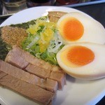 神田つけ麺場処　大関 - ・「懸賞盛り(\180)」