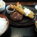 ウェリントン - ハンバーグ＆エビフライ