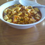 中国料理 同楽縁 - 麻婆炒飯 650円（側面から）