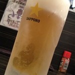 油そば専門店 春日亭 - 生ビール