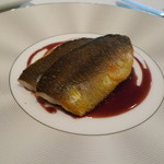 ラシェリール - 2012.08ランチ　鮎のソテー
