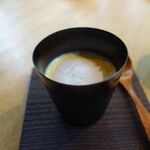 蕎麦 Hajime - トウモロコシの冷製スープ