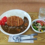 小さな食堂 ヒロ - カツカレー (税込)700円　(2021.06.23)