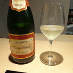 野嵯和 - まずはアヴィズのブラン・ド・ブラン（ピエール・カロ）