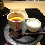 野嵯和 - お汁粉ブリュレとジンジャーシャーベット