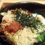 炭火焼肉　まるじゅう - ビビンバ（480円也）