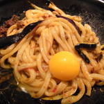 山元麺蔵 - 玉子投入