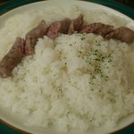 クロック - 【2012年09月】ソーセージチーズカレーのライス部分のアップ。