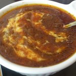 クロック - 【2012年09月】ソーセージチーズカレーのカレー部分を混ぜてみると。。。