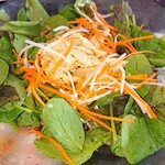 幸楽苑 - ごま油香る彩り野菜と蒸し鶏のさっぱり冷やし中華
