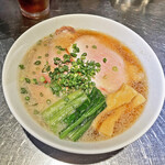 超純水採麺 天国屋 - 「みやじ豚背脂にぼし生姜ラーメン」 ¥1,000