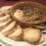 トラットリア・ジュゲム - フォアグラ　きのこ　卵　