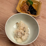 緒方 - 浅利と生姜の炊き込みご飯