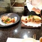 とんかつ マンジェ - フォアグラとんかつ&ヘレかつサンド