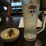 プロレス居酒屋　がむしゃら - レモンサワーとお通し