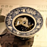 浪速割烹 㐂川 - じゅんさい、ブルーベリー