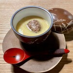 とおの屋 要 - 自家製豚肉熟鮓の茶碗蒸し