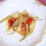 ペレグリーノ - カーチョーフィ・イン・ウーミド（アーティチョークの軽い煮込み）