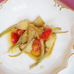 ペレグリーノ - カーチョーフィ・イン・ウーミド（アーティチョークの軽い煮込み）