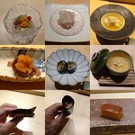 Sushi Mizuki - 13,000円コースのあて他