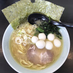 Ra-Men Ranran Tei - 家系豚骨ラーメン醤油　750円+うずら玉子増し120円