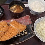 とんかつ 濵かつ - ロースとヒレかつ膳