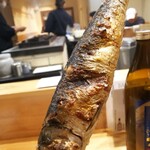 焼き鳥 ばかちん - イワシです♪今日のは特別デカいです♪