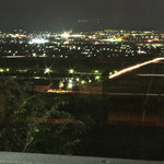 一丁 - 帰りの時に身延線の電車の光を撮影