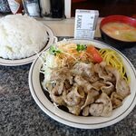 洋庖丁 - からし焼定食（特盛）（クーポン割引）860円