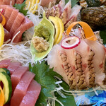 かもめ食堂 - 刺し身の盛合せ