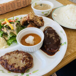 洋食屋ハンブンバーグ - 