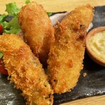 [Mysterious Oyster from Akkeshi, Hokkaido] Exquisite fried oysters (Luxury for eating raw♪) 1,280 yen (1,408 yen including tax)