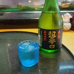 すし処　鮨田 - 冷酒（春鹿 超辛口）