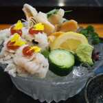Sushi Den - 鱧 ＆ ツブ貝