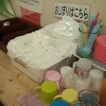 武蔵野カンプス - 2012/10 残念(>.<)　オシボリが、使い捨てになったよ　ランチです。