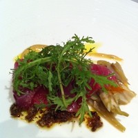 RISTORANTE YAGI - 戻りガツオ　アーティチョーク