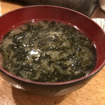 にぎりの一歩 - 味噌汁