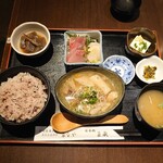菜なや - 塩牛すじ煮込み定食\890(21-06)