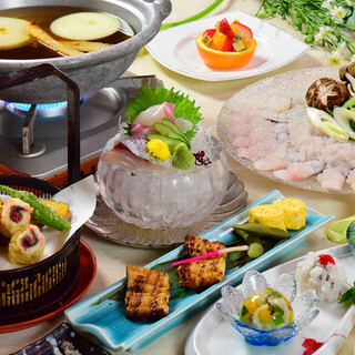 期間限定 旬楽会 特別企画 旬の味覚 白鷺鱧を堪能 ハモづくしコース 感謝価格 お一人様6 000円 税込 福亭 ふくてい 山陽姫路 懐石 会席料理 食べログ