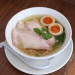 らぁ麺 あおば - 料理写真:らぁ麺 特製 塩☆