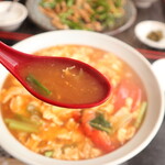 Dairen Chuubou - トマト卵タンメンのスープ